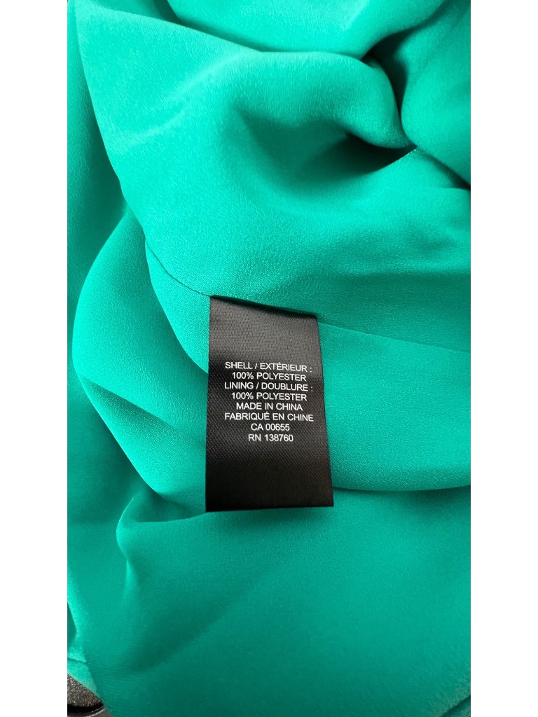 Rw&Co Women’s Small Teal Green Strappy Racerback Tunic Blouse Nwt — image 4 of 6